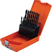 Spiralbohrer-Kassette STANDARDline DIN 338 HSS RF 1 - 10 mm, 19tlg.